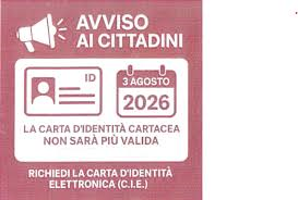 Carta d'identità cartacea